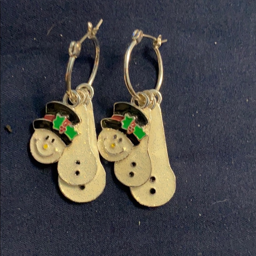 Christmas earrings!